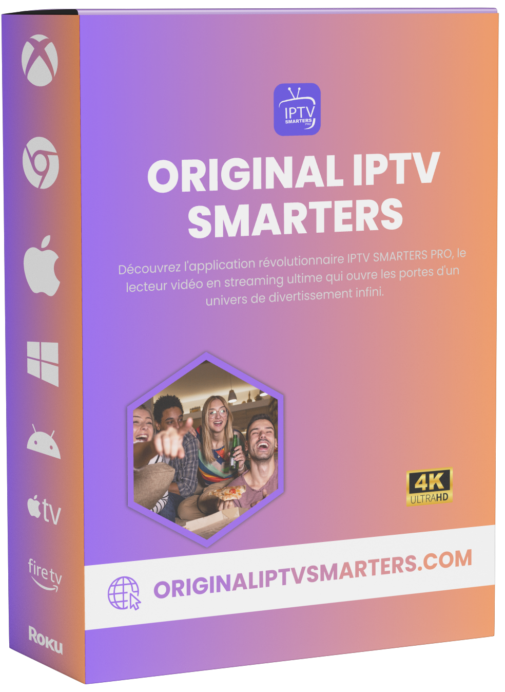 Original IPTV Smarters Pro Officiel Package