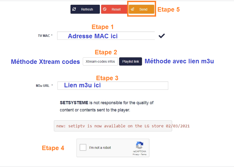 setiptv site web pour importer les abonnements iptv